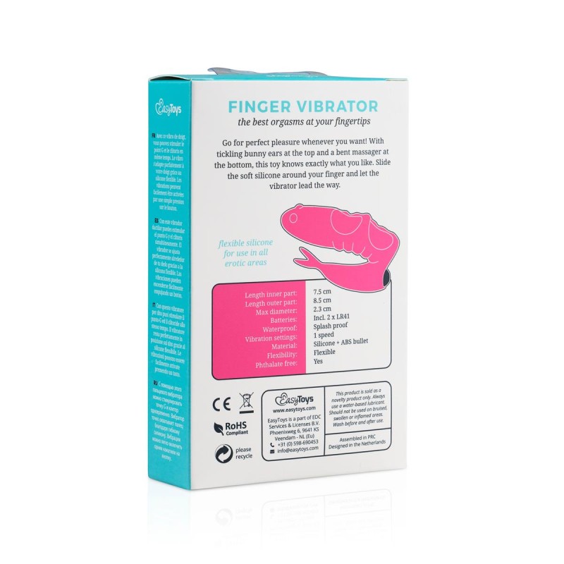 Finger Vibrator - Pink